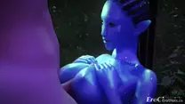 Avatar Na'vi titjob (EroChanFX)