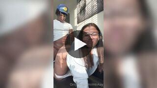 Mtvkay Leaks ONLYFANS Video BIG BLACK COCK Doggy style Sex